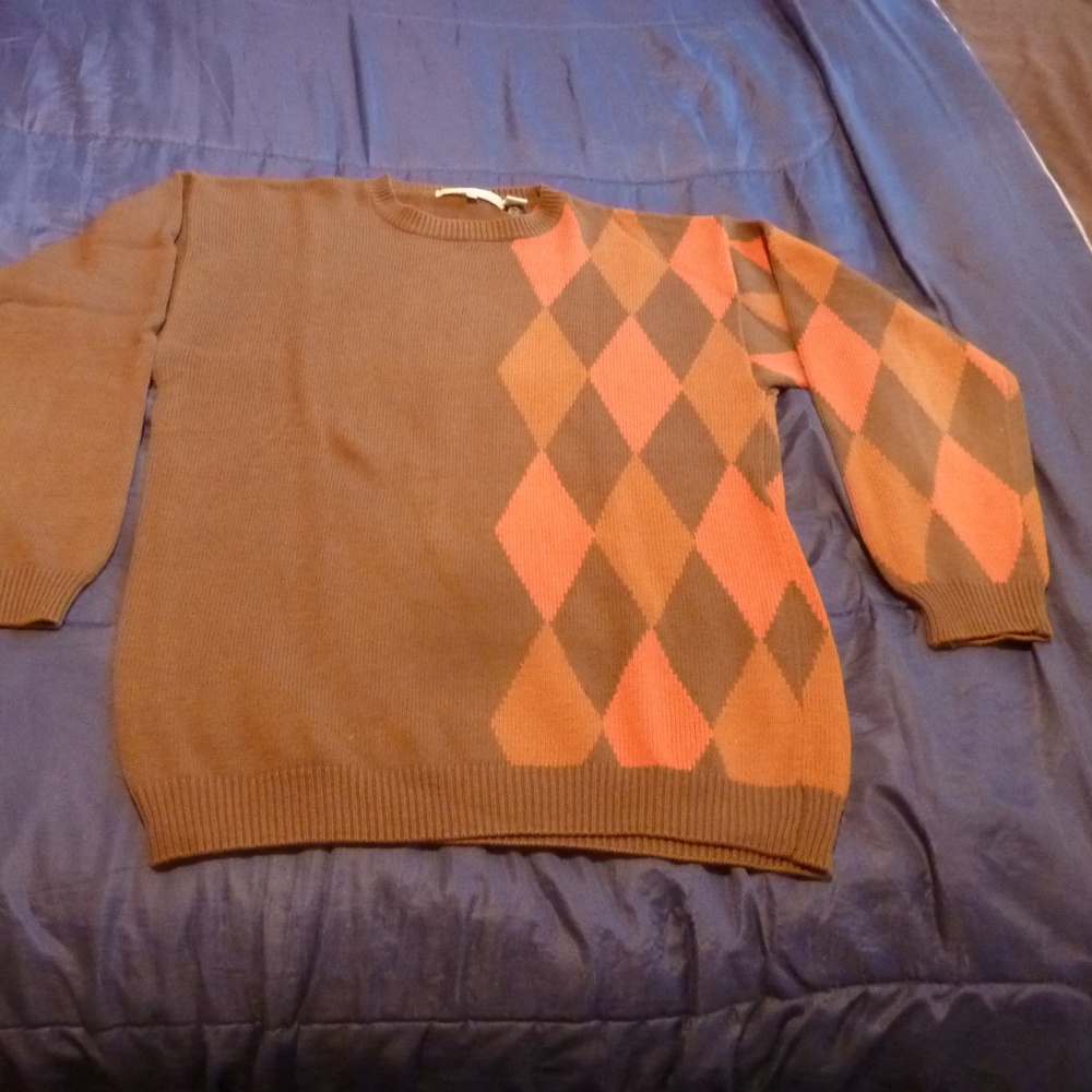 Mint Cond Perry Ellis Crew Sweater Med/Lg Full Cut